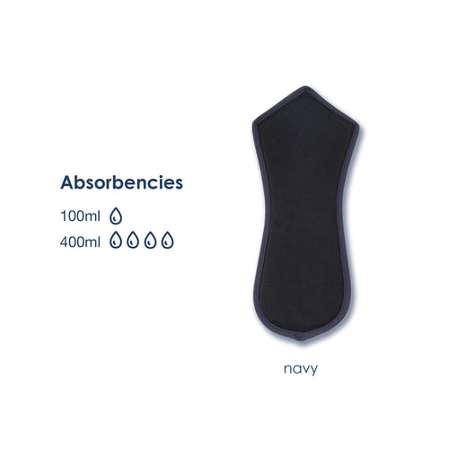 Boy's Bonds Hipster with 400ml Incontinence Pad 14-16 Year 72-76ml Black Minappi MBONHIP40014-16-BLK