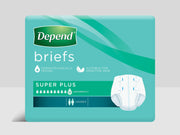 Depend Briefs Super Plus Medium 80-120 cm 8 Drops 17410 3520ml