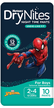 Huggies DryNites Boys Pyjama Pants 2-4 13-20kg 21489