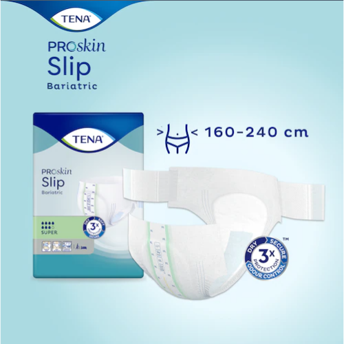 Tena ProSkin Slip Bariatric Super Unisex 2XL 163-178mm 2040ml 61401