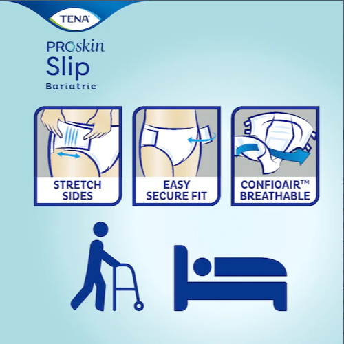 Tena ProSkin Slip Bariatric Super Unisex 2XL 163-178mm 2040ml 61401