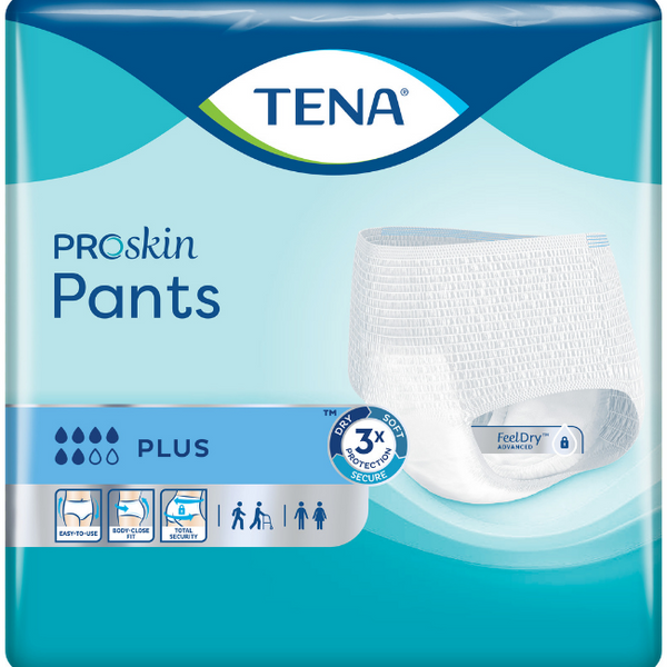 Tena Pants Proskin Plus Unisex Small 65-85cm 6 drops 1008ml 792632