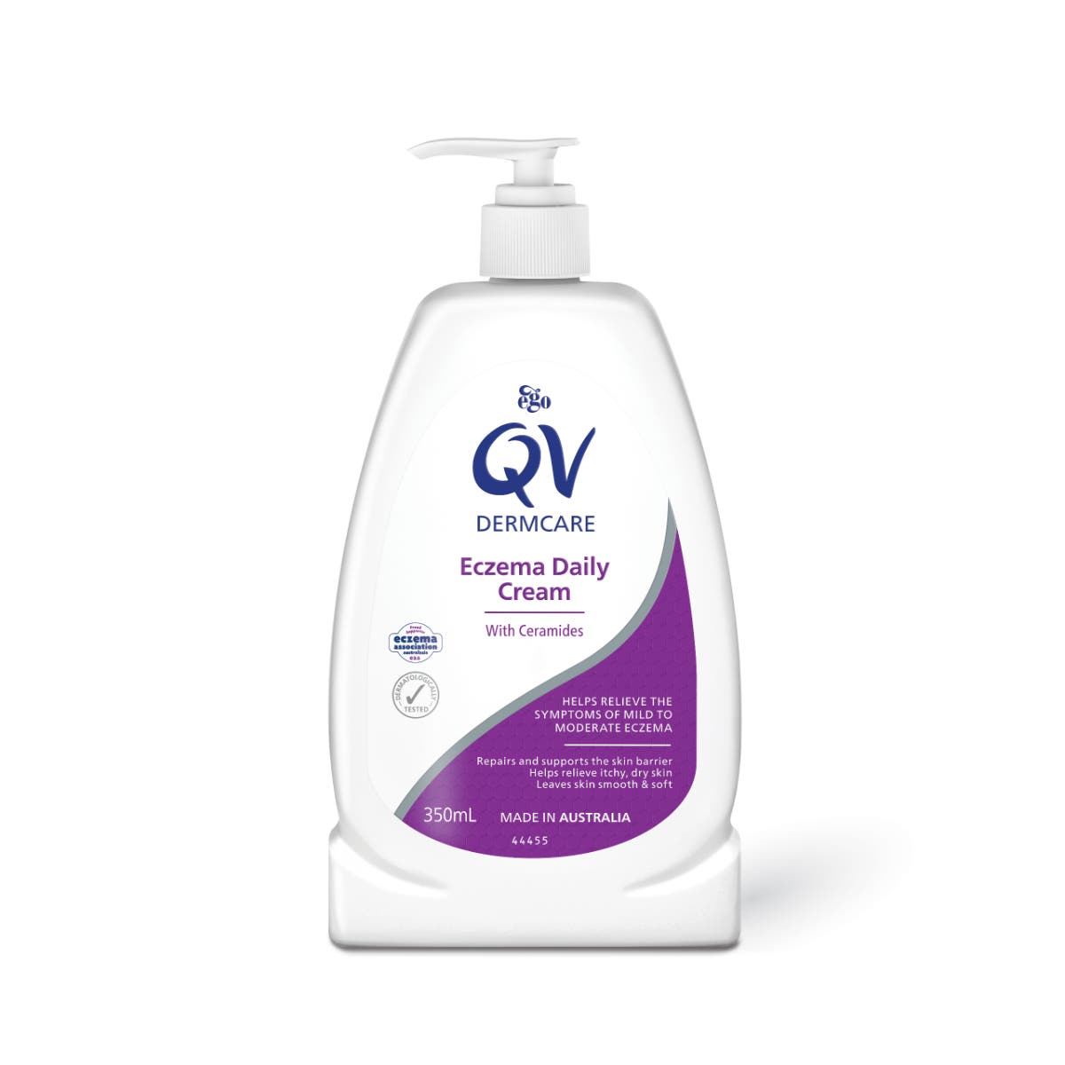 Qv Dermcare Eczema Daily Wash With Ceramides 350ml 11906