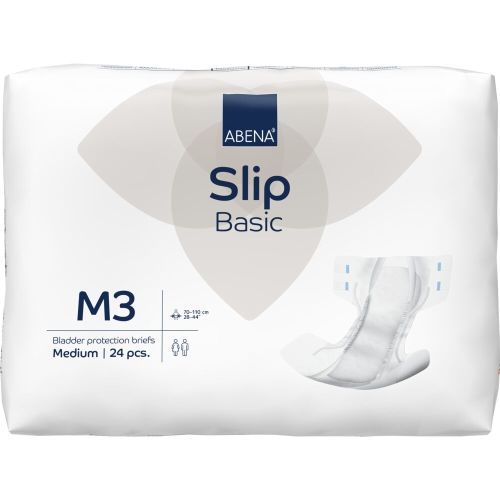 Abena Slip Basic Unisex M3 Medium 70-110mm 1450ml Blue 1000025110