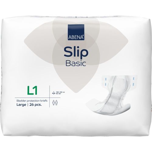 Abena Slip Basic L1 Large 100-150mm 2300ml Green SA1000025111