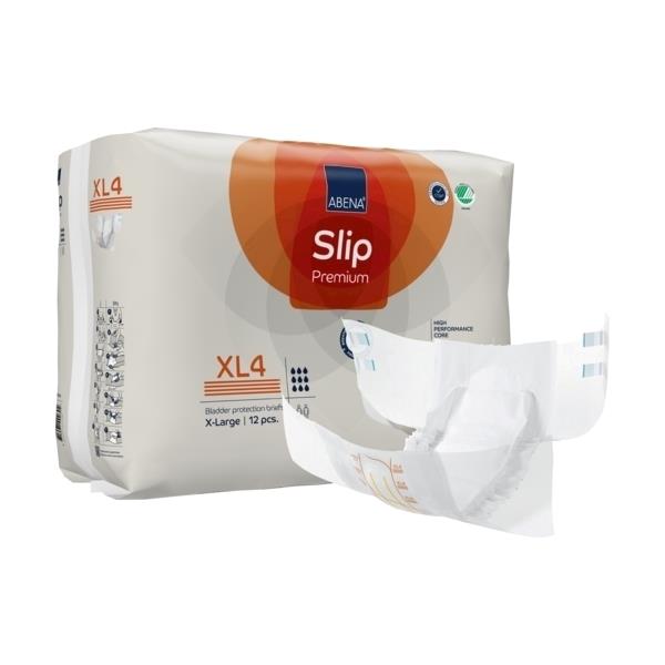 Abena Slip XL4 Unisex Briefs Extra Large 110-170cm 9 Drops 4000ml 1000021294