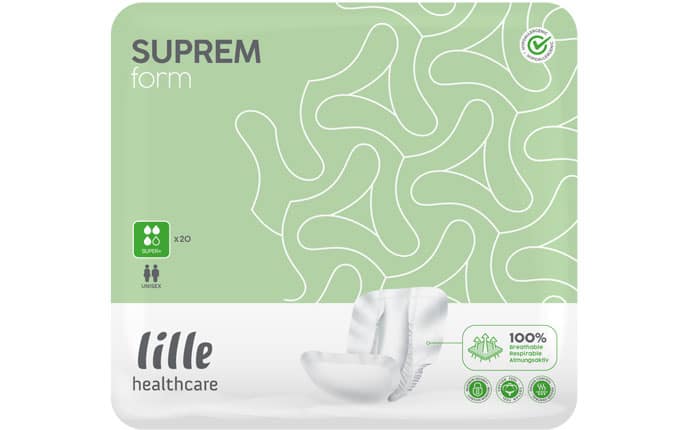 Lille Suprem Form Super Plus Unisex White 700x360mm Unisex 2740ml White LSFM5161BR-05
