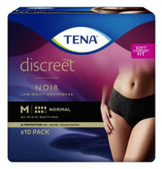 TENA Discreet Normal Low Waist Noir Incontinence Pants