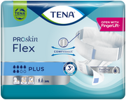 Tena Proskin Flex Plus Briefs Belted Unisex Large 83-120cm 1456ml