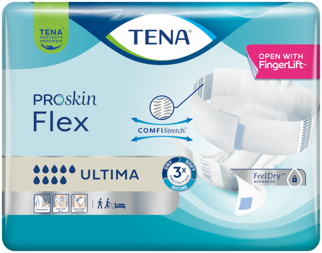 Tena Proskin Flex Ultima Belted Medium 71-102cm 2706ml 725220