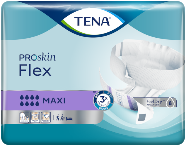 Tena Flex Proskin Maxi Unisex Medium 71-102cm 8 Drop 2085ml 730434