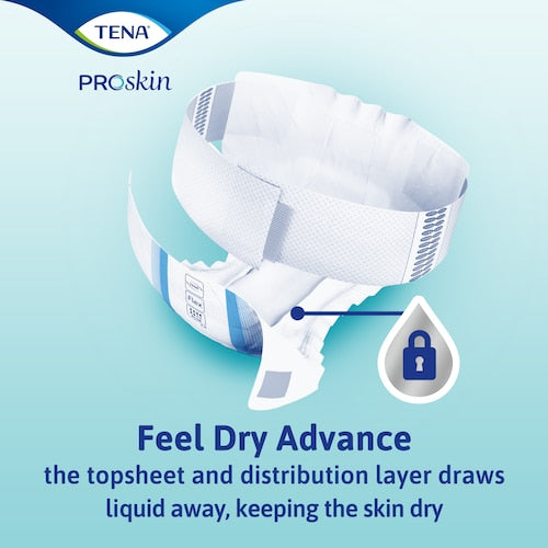 Tena Proskin Flex Plus Briefs Belted Unisex Large 83-120cm 1456ml