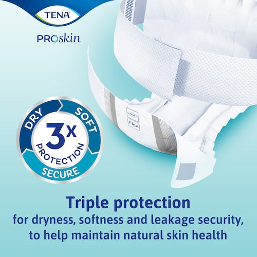 Tena Flex Proskin Ultima Unisex Extra Large 105-153cm 3570ml 728534