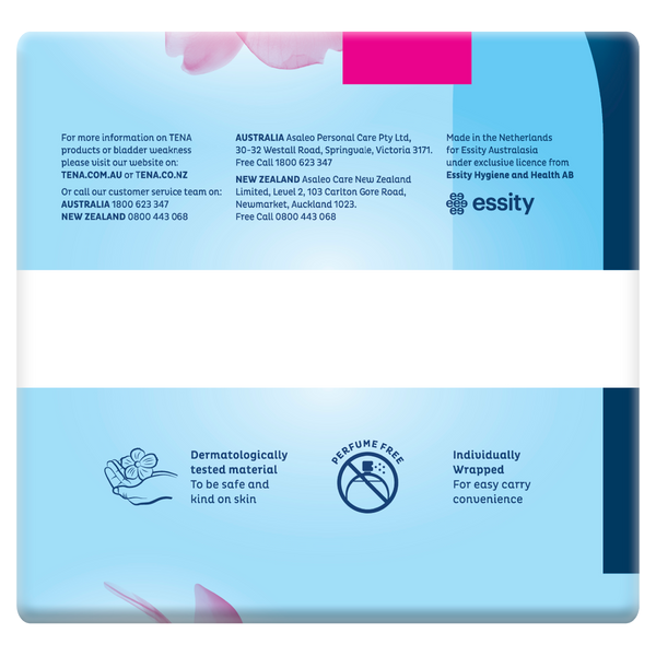TENA InstaDRY Long Length Incontinence Pads 420 mL