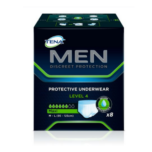 TENA Men Premium Fit Level 4 Maxi Incontinence Underwear