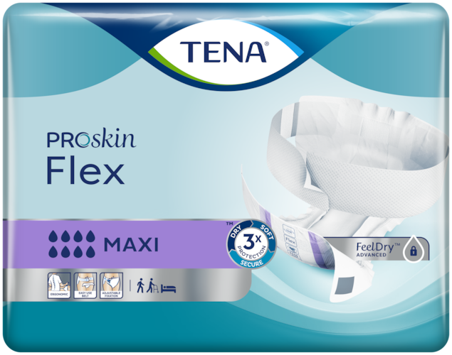 TENA ProSkin Flex Maxi Belted Incontinence Briefs