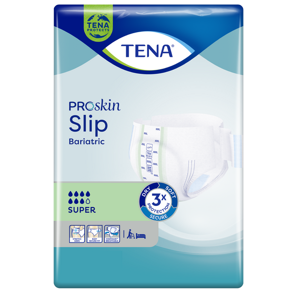 TENA ProSkin Slip Bariatric Super Incontinence Briefs