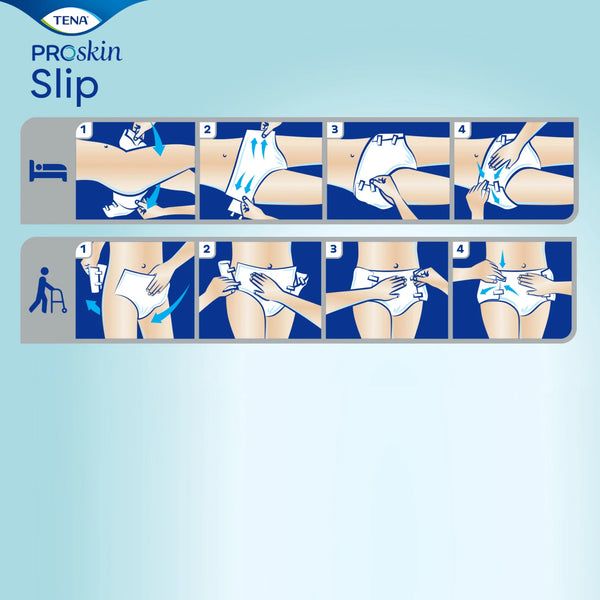 TENA ProSkin Slip Super Incontinence Briefs
