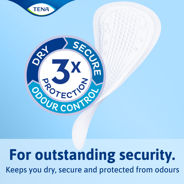 TENA Standard Length Incontinence Liners 25 mL