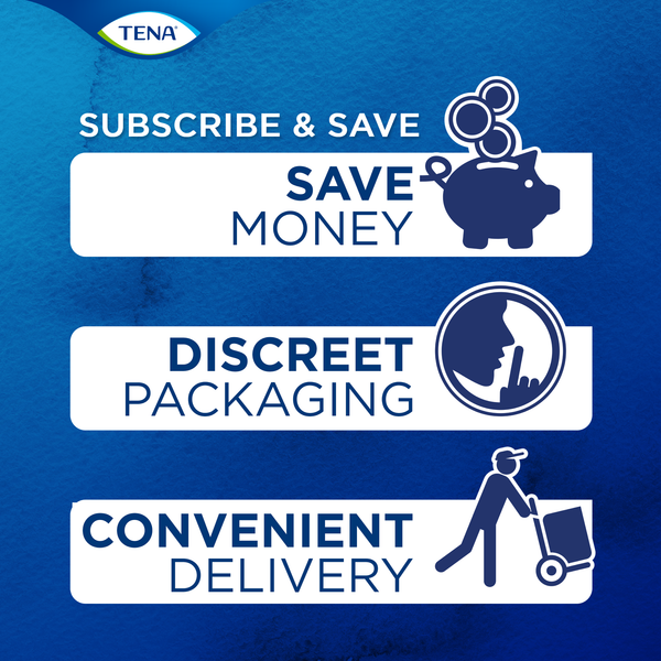 Tena Pads Extra Standard Length 275x106mm 3.5 Drops 245ml